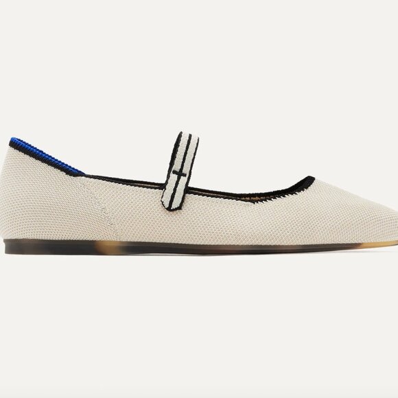 (Rothy's) The Square Mary Jane in Gardenia - Picture 5 of 11